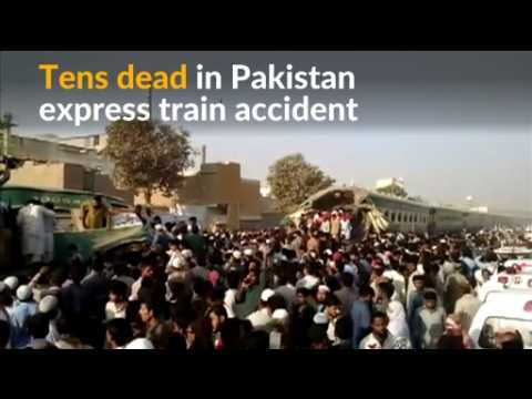 Many killed in Pakistan train collision