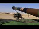 South of Mosul, French guns back up Iraqi forces