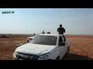 Turkish-backed Syrian rebels fight Islamic State in northern Aleppo -amateur video