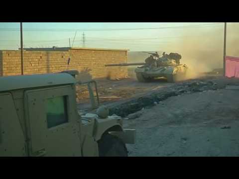 Iraqi troops advance on eastern Mosul