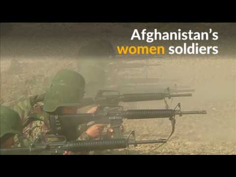 Afghanistan's female soldiers fight to overcome challenges