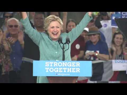 Clinton urges Florida supporters to rally others
