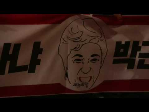 Tens of thousands protest in South Korea, call for president to quit