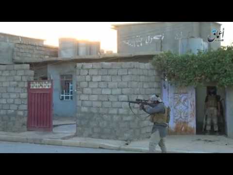 IS militants clash with Iraqi army