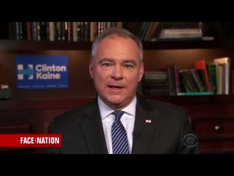 Clinton camp 'taking nothing for granted' in last few days -Kaine