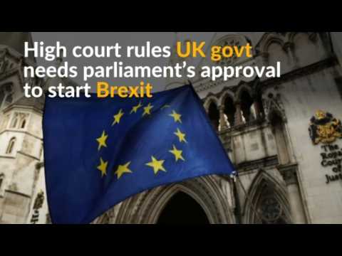 UK government loses Brexit trigger court case