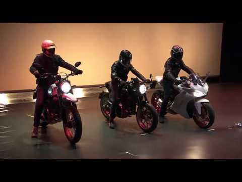 More than red - Ducati press show with six new models Part 6 | AutoMotoTV