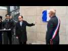 Hollande begins Paris attacks commemorations at stadium - Label : AFPTV - First images - Category : News
