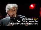 'Greatest living poet' Bob Dylan wins Nobel literature prize
