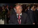 Guterres appointed to top U.N. job, says "It is high time to fight for peace."