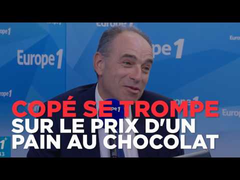 Pour Copé, un pain au chocolat coûte 