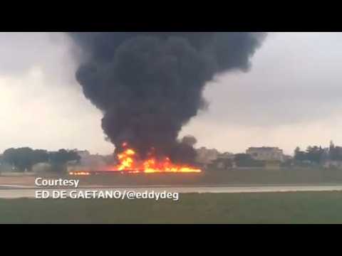 Malta investigates fatal air crash