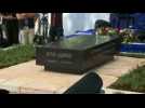 Israel unveils headstone at grave of Shimon Peres