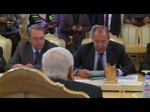 Russia's FM Lavrov meets with Syrian counterpart