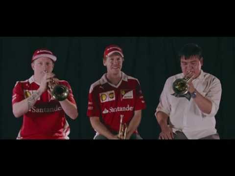 Kimi and Seb blow their own trumpet for as long as they can