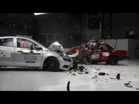 Car crash test highlights different safety standards