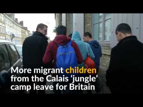 More migrant children leave Calais 'Jungle' for London