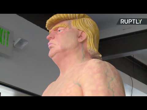 Famed Naked Trump Statue Goes Up For Auction in LA