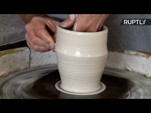 Artist Makes Mugs and Plates Out Of Cremated Human Remains