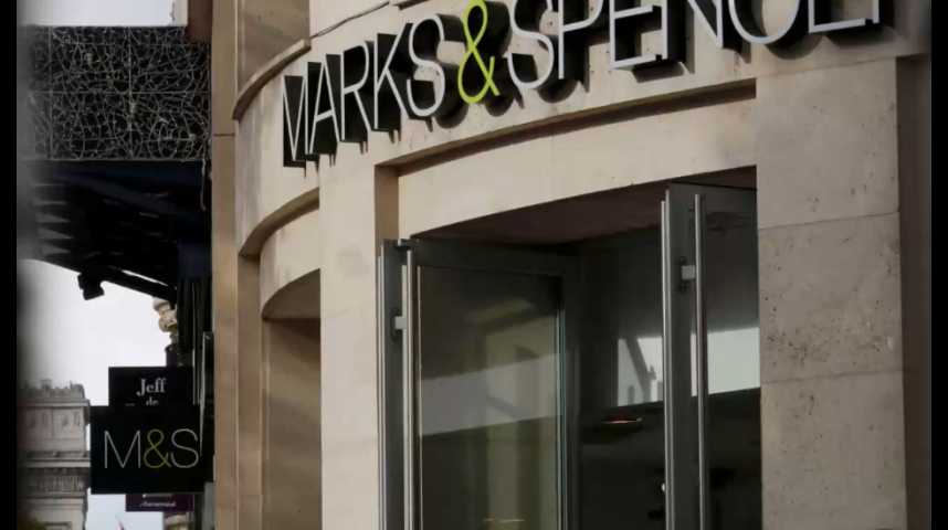 Illustration pour la vidéo Marks & Spencer réduit la voilure en France