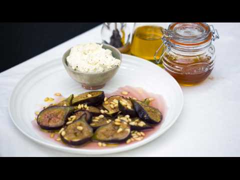 How to make honey-roasted figs with mascarpone