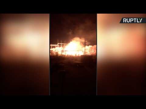 Series of Explosions at Power Plant Plunges Murmansk Into Darkness