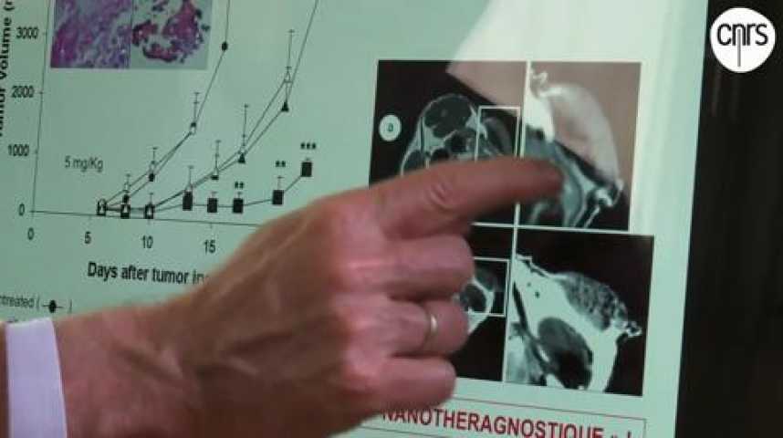 Illustration pour la vidéo Patrick Couvreur nanopartricules