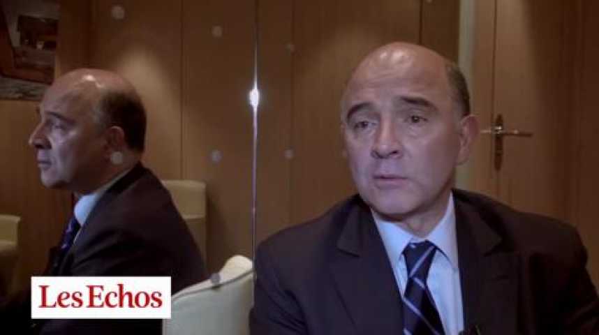 Illustration pour la vidéo Pierre Moscovici : "Nous irons plus loin encore sur le CICE avec le concours des banques privées"