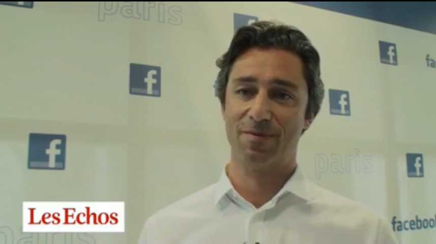 Illustration pour la vidéo Laurent Solly : "Les entreprises françaises veulent qu'on leur explique comment utiliser Facebook"