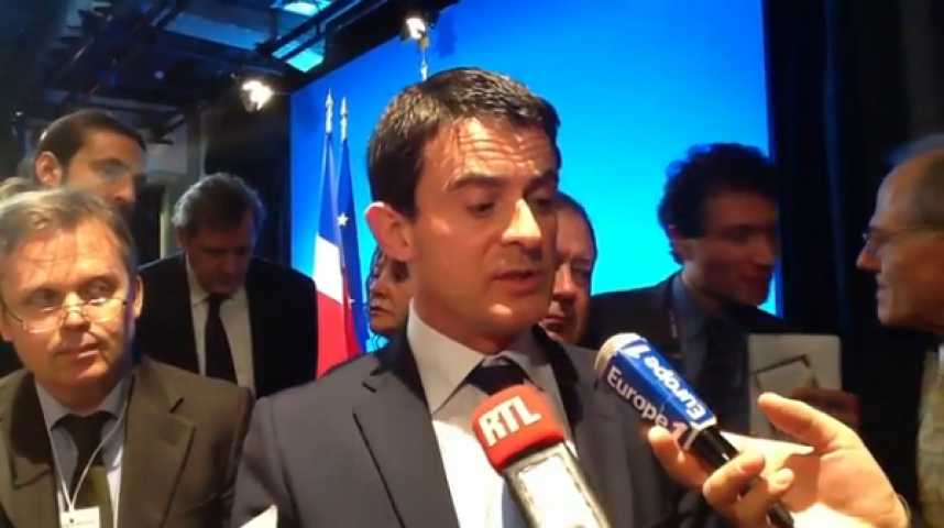 Illustration pour la vidéo Manuel Valls : L'explosion de cette nuit n'a rien à voir avec la visite de François Hollande au Vatican