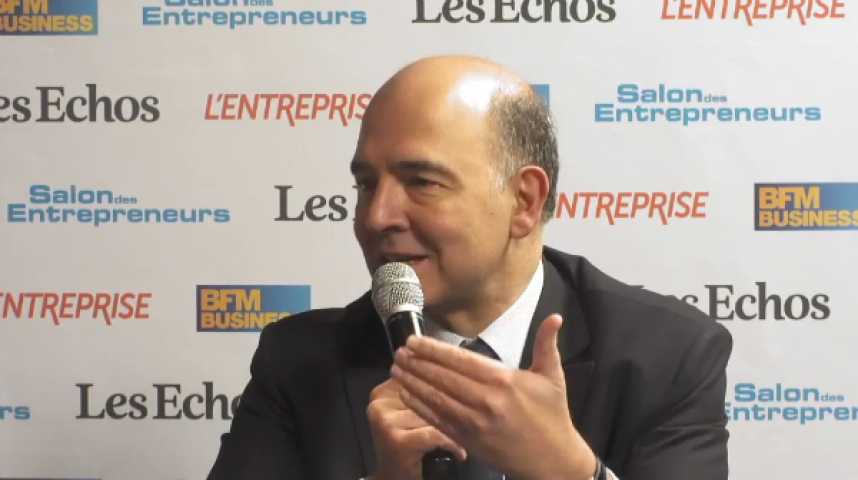 Illustration pour la vidéo P. Moscovici : "Je conçois Bercy comme la maison des entreprises"