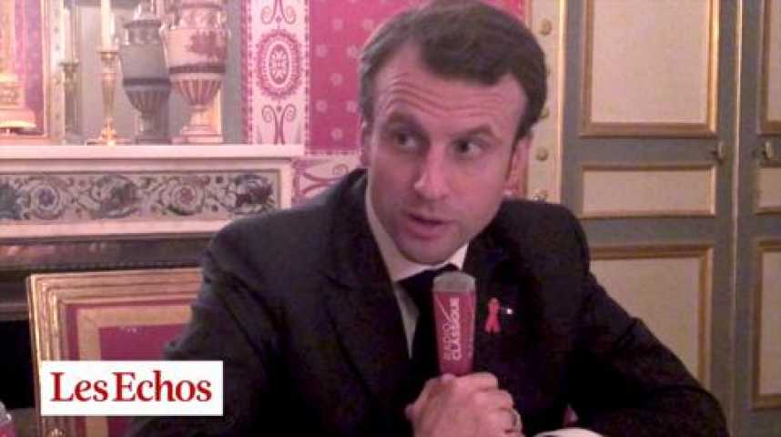 Illustration pour la vidéo E. Macron sur le compte pénibilité : "Je ne suis pas dans le déni"