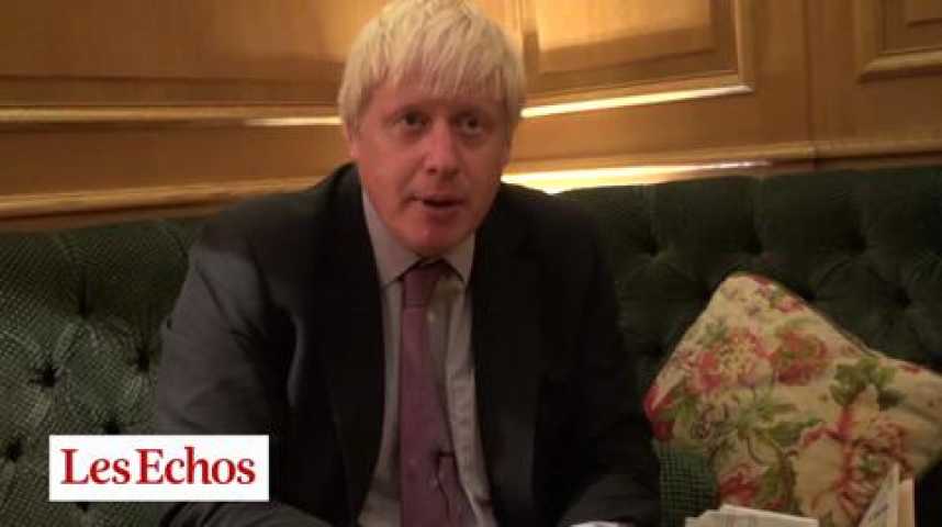 Illustration pour la vidéo Boris Johnson : "Il ne faut pas donner l'impression que l'Europe est un eldorado"