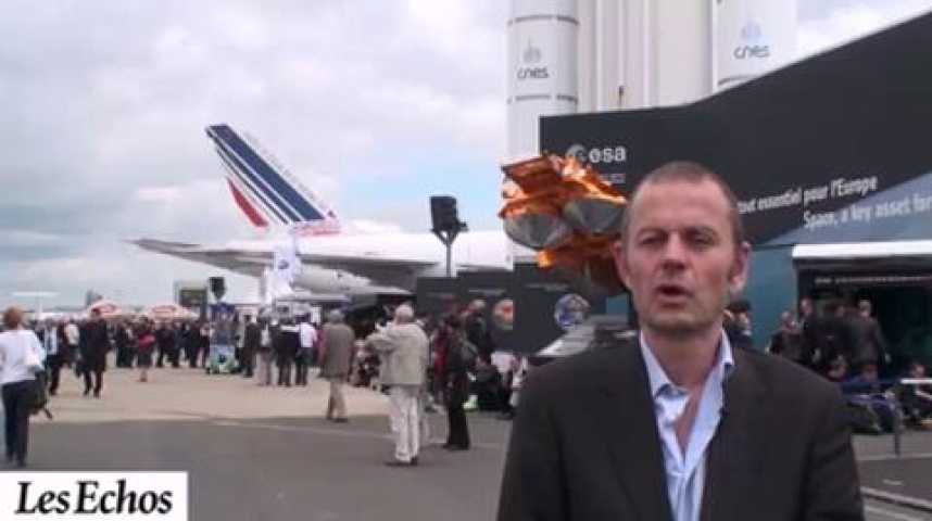 Illustration pour la vidéo Salon du Bourget 2011 : Galileo, un programme moins cher que prévu