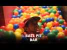 Drinking not fun enough? How about inside a ball pit?