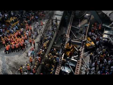 At least 15 killed as flyover collapses in Indian city