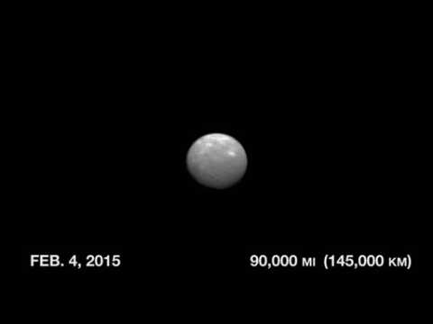 NASA releases atest images of the dwarf planet Ceres