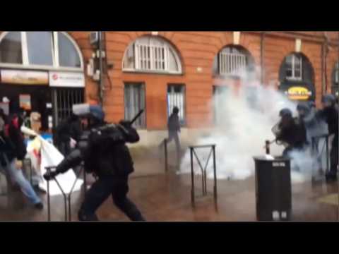 Loi Travail : de violents affrontements à Rennes, Toulouse et Nantes