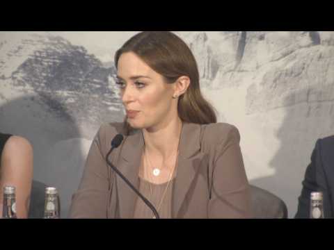 Emily Blunt With "Huntsman" Cast Speaks Out On Women's Rights and Roles