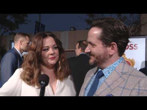 Melissa McCarthy And Husband Are Candid At 'The Boss' Premiere