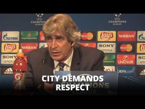 Man City claims respect ahead of PSG clash