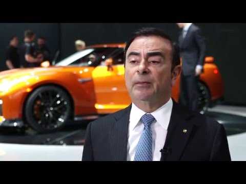 Interview with Carlos Ghosn at the NYIAS | AutoMotoTV