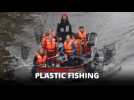 Fishing for plastic in the Amsterdam canals