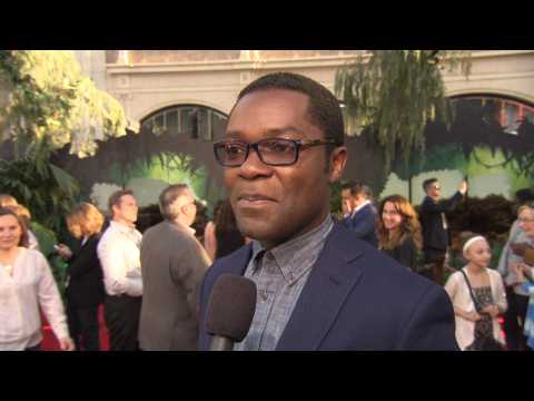 David Oyelowo On The Red Carpet Of 'The Jungle Book' Premiere