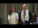 Will and Kate pay tribute to Gandhi on first day in Delhi