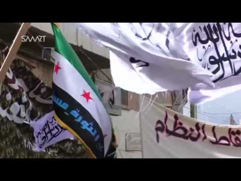 Syrians protest on fifth anniversary of civil war