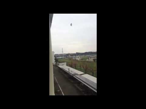 Japanese high school student throws paper plane out of window, catching it back 20 seconds later