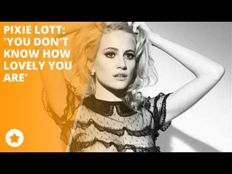 Pixie Lott inspires fans in a stunning way!