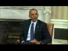 Obama, NATO chief discuss fight against Islamic State