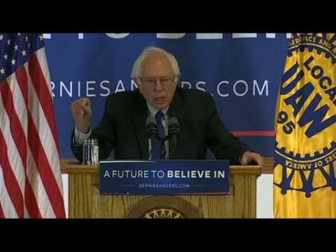 Sanders credits trade unions for American middle class